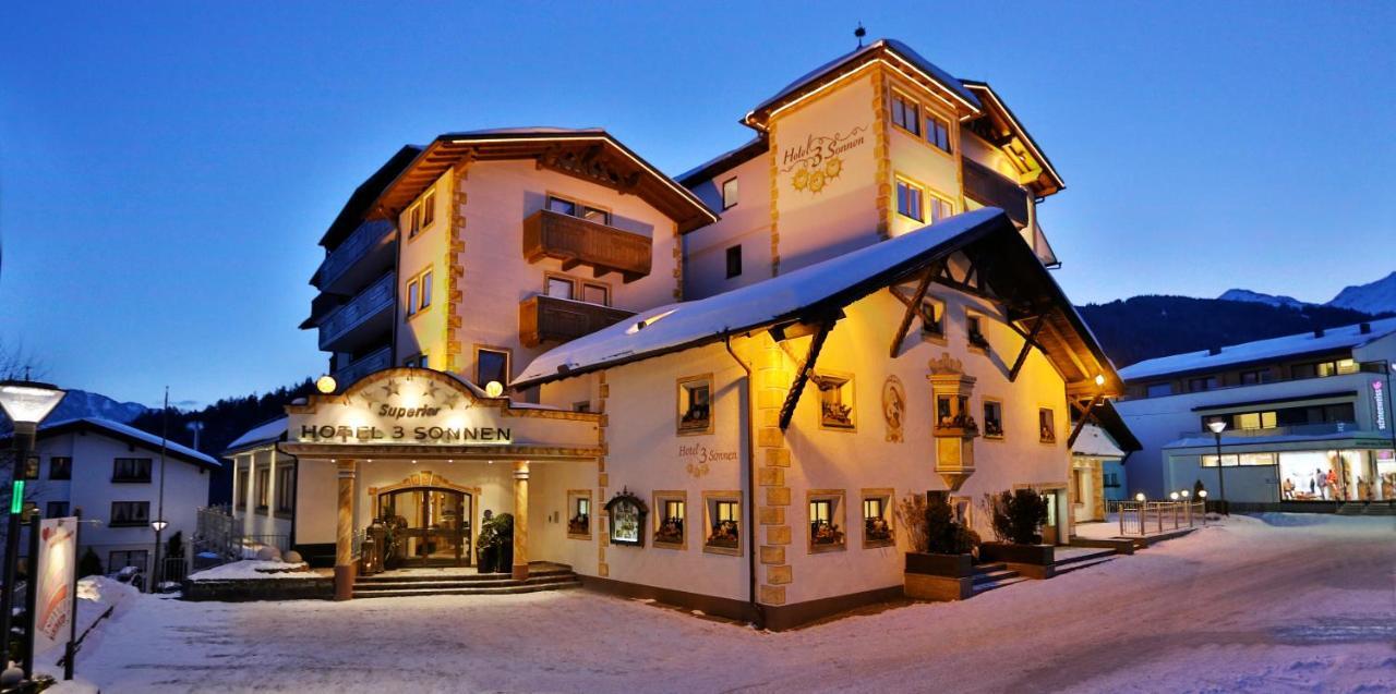 Hotel Dreisonnen Serfaus Esterno foto